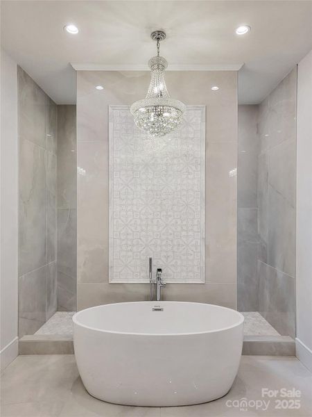 Furnished interior view inside a new home in , Hickory (Image 17).