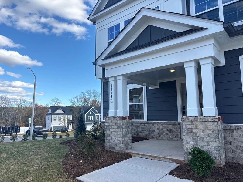 Exterior  - Sleek lines and bold contrast make a statement.