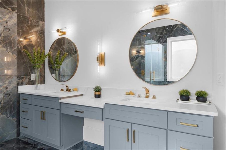 Furnished interior view inside a new home in , Gainesville (Image 15).