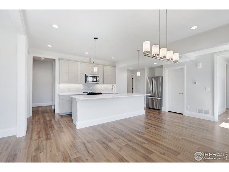 Furnished interior view inside a new home in , Greeley (Image 18).