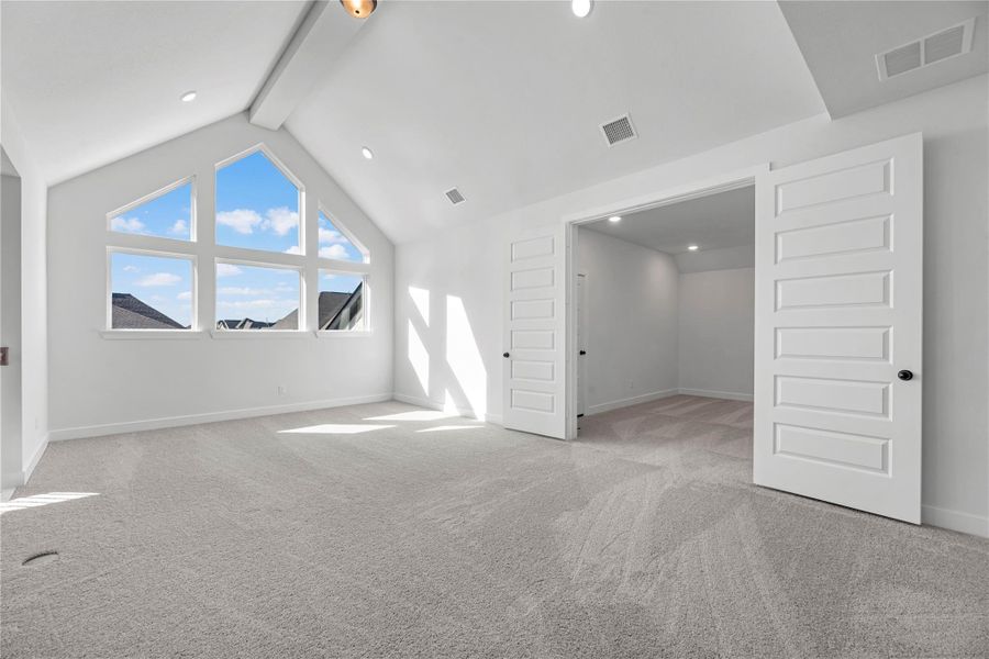 Spacious, unfurnished interior of a new home in Meridiana, Manvel (Image 21). Spacious, unfurnished interior of a new home in Meridiana, Manvel (Image 21).