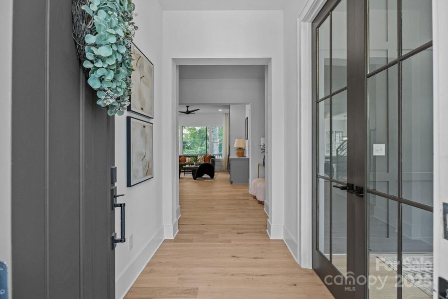 Furnished interior view inside a new home in , Charlotte (Image 8).