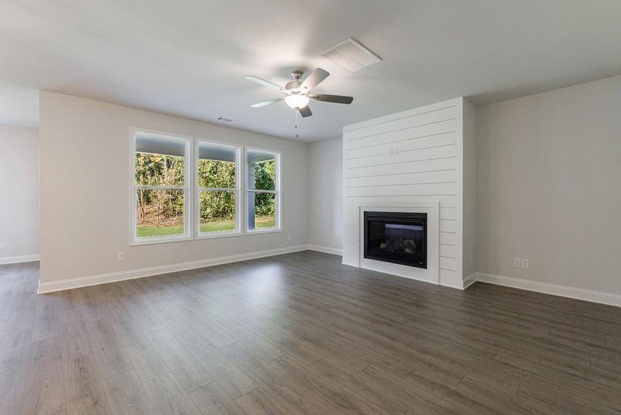 Spacious, unfurnished interior of a new home in , Buford (Image 38).