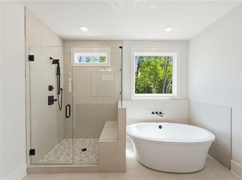 Furnished interior view inside a new home in , Rydal (Image 4).