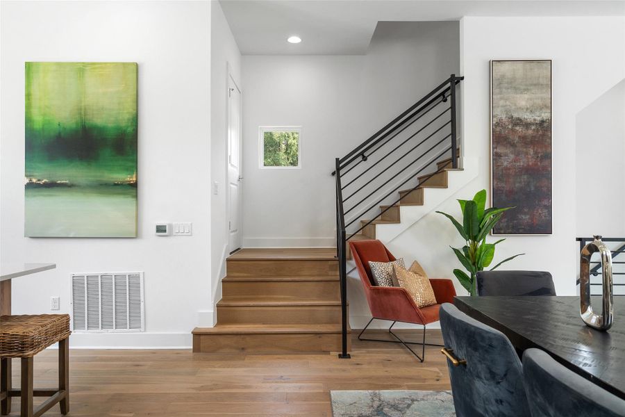 Furnished interior view inside a new home in , Austin (Image 17).