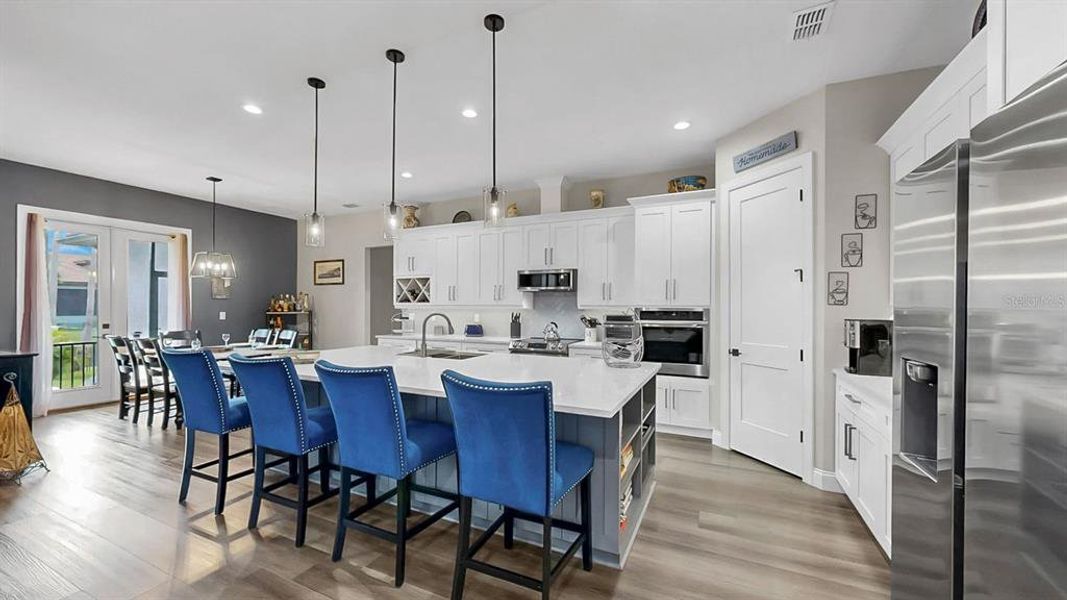 Furnished interior view inside a new home in , Apollo Beach (Image 38).