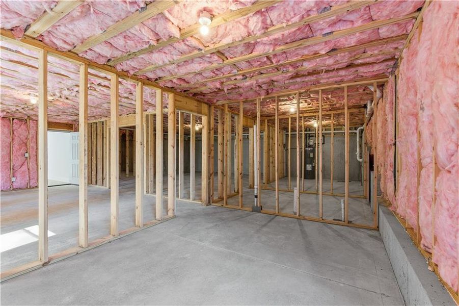 In-progress construction of a new home in , Dallas, GA (Image 54).