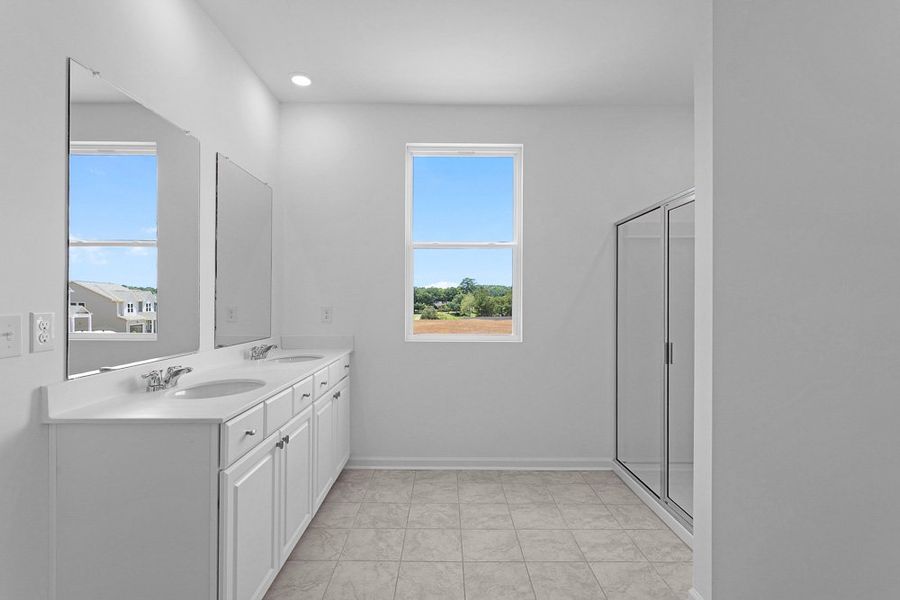 Representative furnished interior of a home built from the Moreland by Taylor Morrison in Heritage River, Euharlee (Image 6).