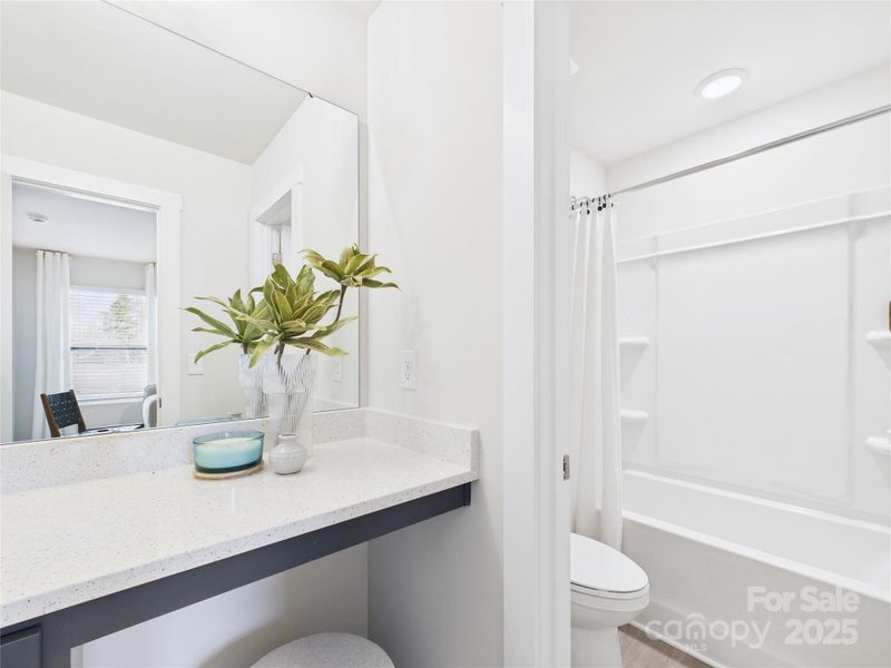 Furnished interior view inside a new home in Kinghurst Cove, Charlotte (Image 17).