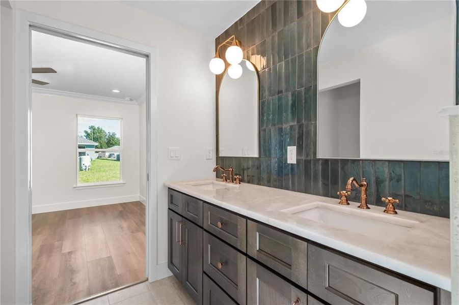 Furnished interior view inside a new home in , Dunnellon (Image 5).