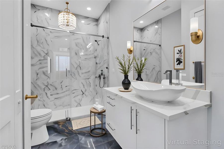 Furnished interior view inside a new home in , Naples (Image 13). Furnished interior view inside a new home in , Naples (Image 13).