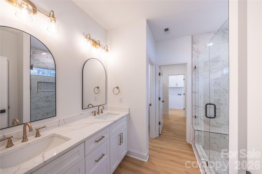 Furnished interior view inside a new home in , Salisbury (Image 13).