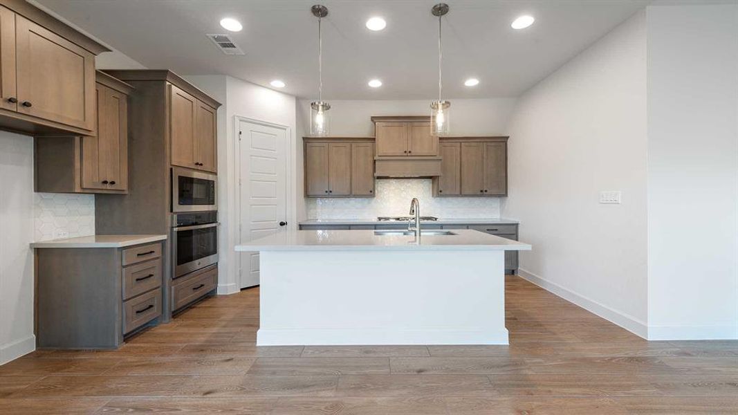 Furnished interior view inside a new home in The Heights At Uptown Celina 45', Celina (Image 6). Furnished interior view inside a new home in The Heights At Uptown Celina 45', Celina (Image 6).