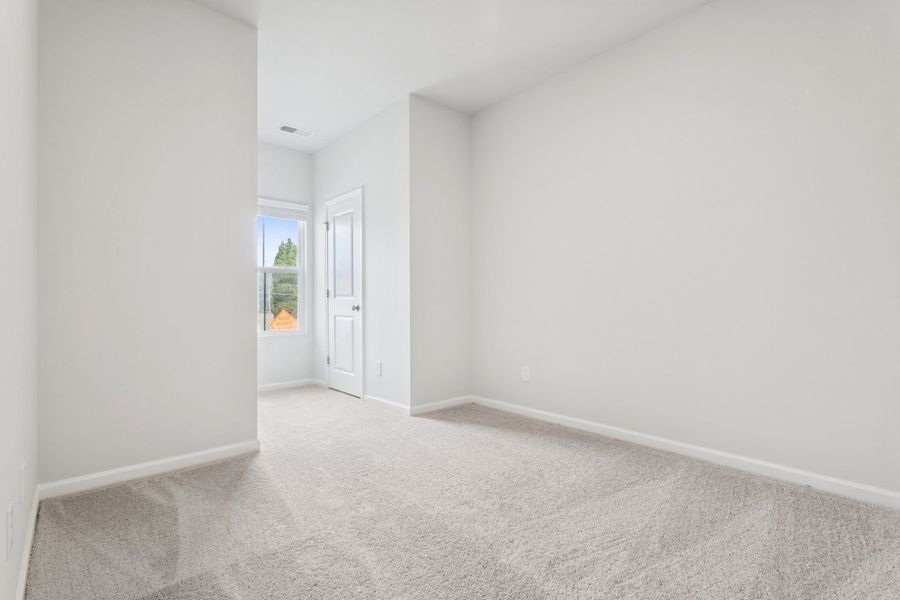 Spacious, unfurnished interior of a new home in Lakeview Village, Charlotte (Image 19). Spacious, unfurnished interior of a new home in Lakeview Village, Charlotte (Image 19).