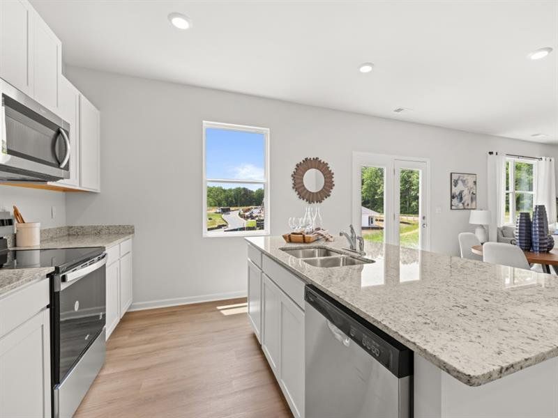Furnished interior view inside a new home in Oakleigh Glen, Dallas (Image 26). Furnished interior view inside a new home in Oakleigh Glen, Dallas (Image 26).