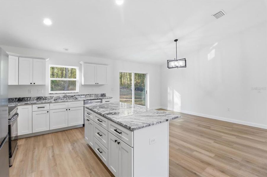 Furnished interior view inside a new home in , Citrus Springs (Image 11).