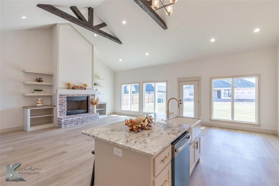 Furnished interior view inside a new home in , Abilene (Image 8). Furnished interior view inside a new home in , Abilene (Image 8).