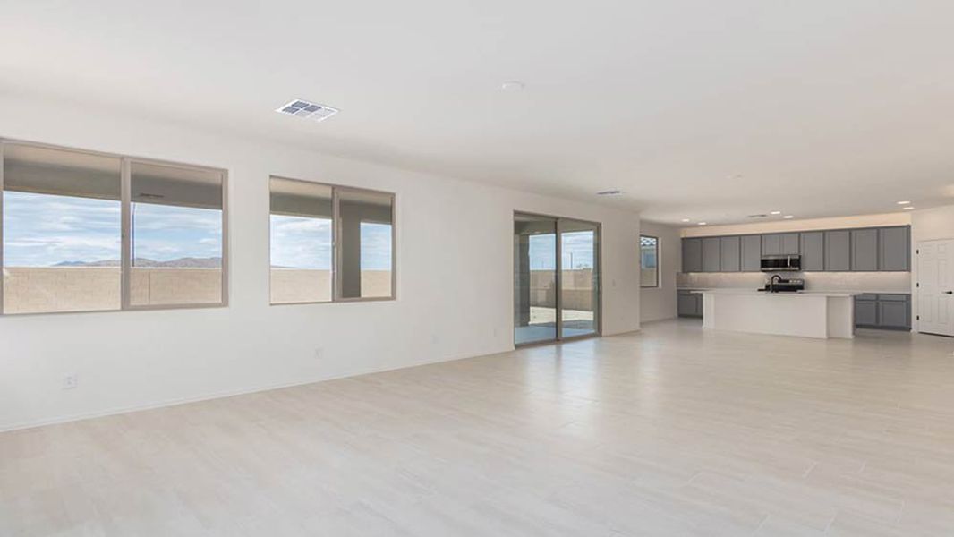 Representative unfurnished interior of a home built from the 45RM4 by Taylor Morrison in Almeria at Rancho Mercado, Surprise (Image 18).