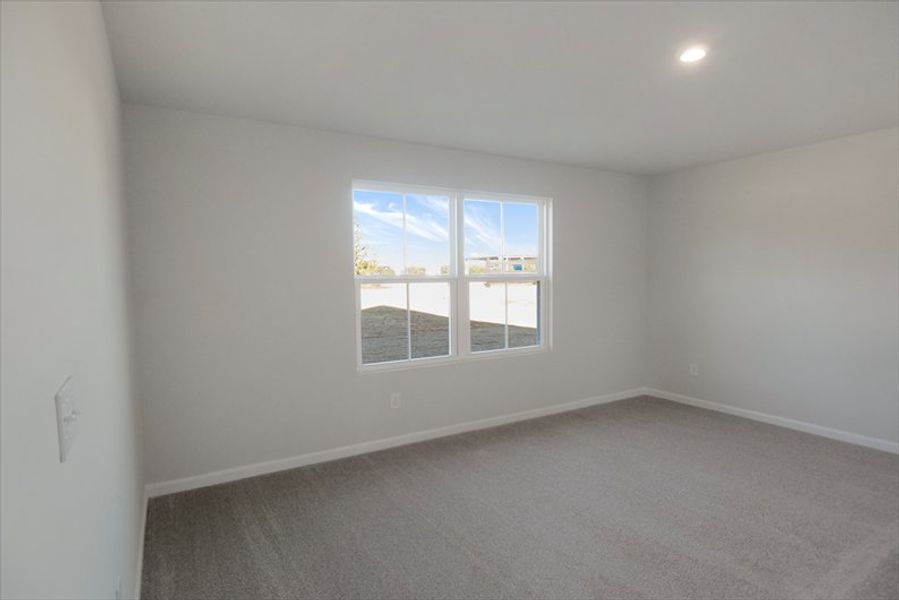 Spacious, unfurnished interior of a new home in Wren Woods 2-Story, Gray Court (Image 20).