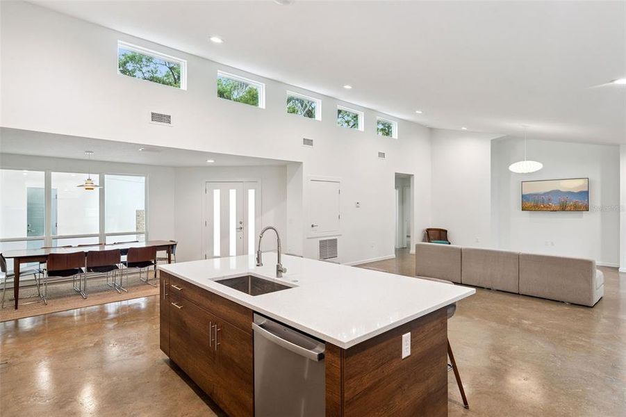 Furnished interior view inside a new home in , Sanford (Image 6).