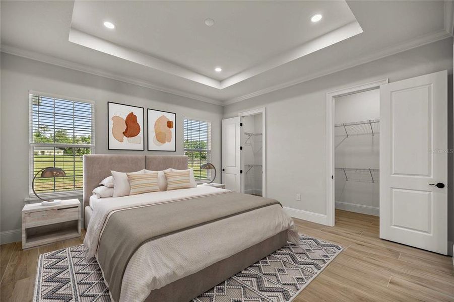 Furnished interior view inside a new home in , Ocala (Image 6).