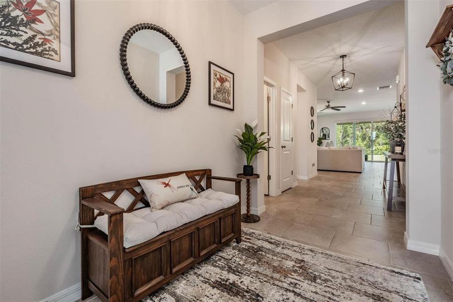 Furnished interior view inside a new home in Deerbrook, Land O' Lakes (Image 11).
