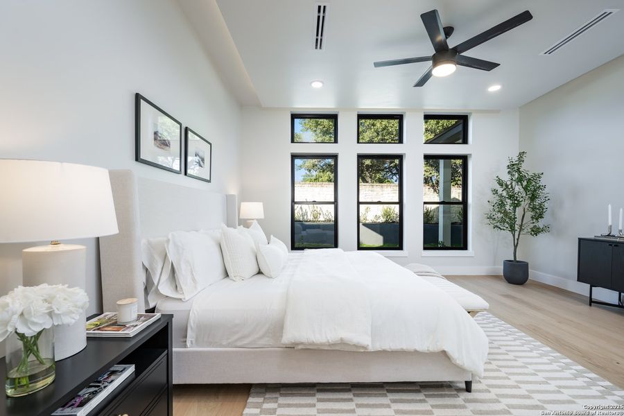 Furnished interior view inside a new home in , San Antonio (Image 33).