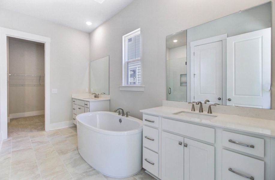 Furnished interior view inside a new home in Indigo Grove Single Family Homes, Johns Island (Image 12).