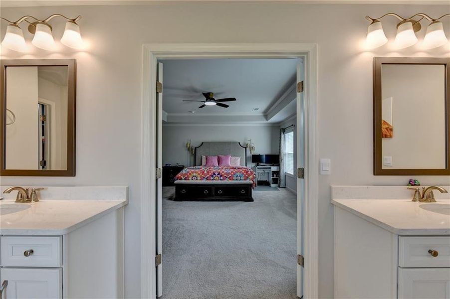Furnished interior view inside a new home in , Cumming (Image 47).