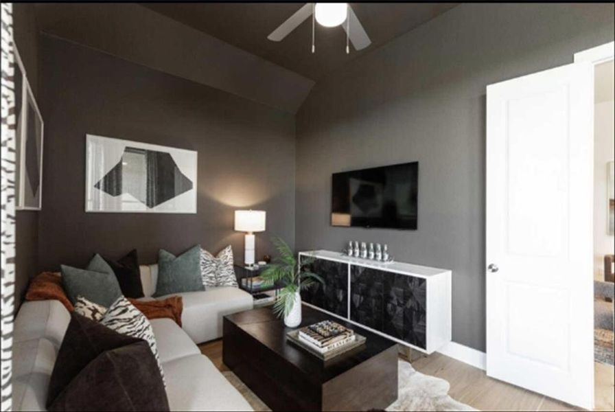 Furnished interior view inside a new home in Canyon Creek Estates, Sherman (Image 15). Furnished interior view inside a new home in Canyon Creek Estates, Sherman (Image 15).