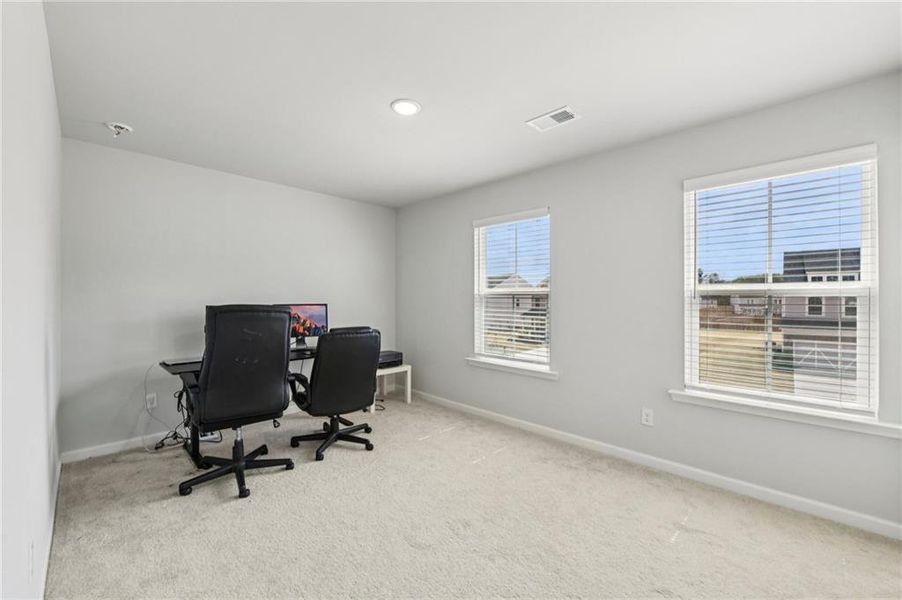 Furnished interior view inside a new home in , Dawsonville (Image 7).
