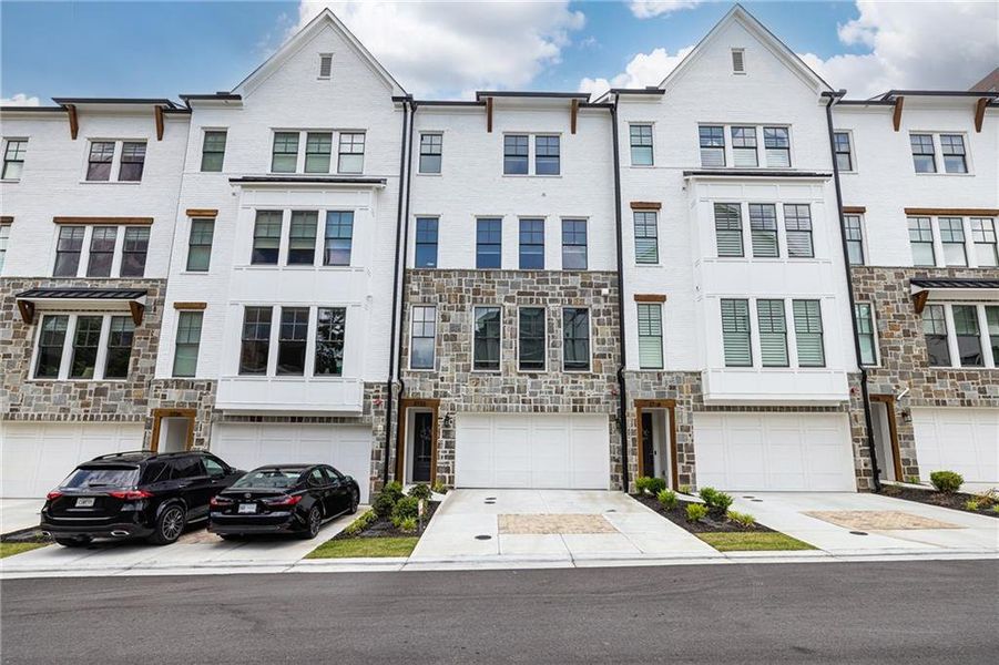 Front exterior of a new home in , Atlanta, GA, highlighting curb appeal (Image 31).
