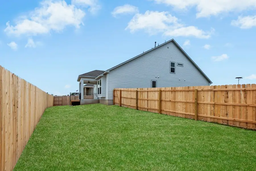 Exterior details and patio area of a home in Willowbrook, New Braunfels (Image 2). Exterior details and patio area of a home in Willowbrook, New Braunfels (Image 2).