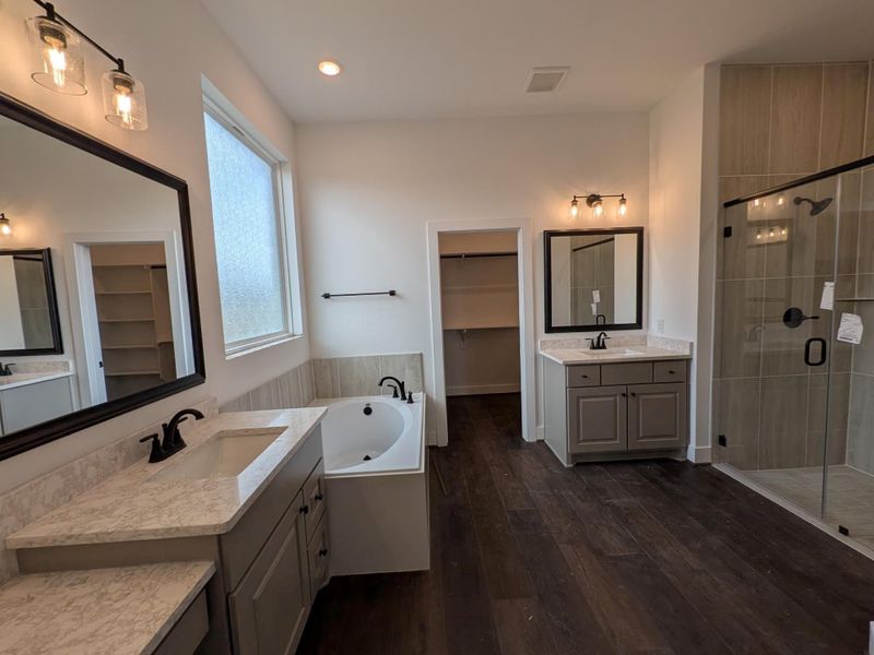 Furnished interior view inside a new home in Artavia, Conroe (Image 7).