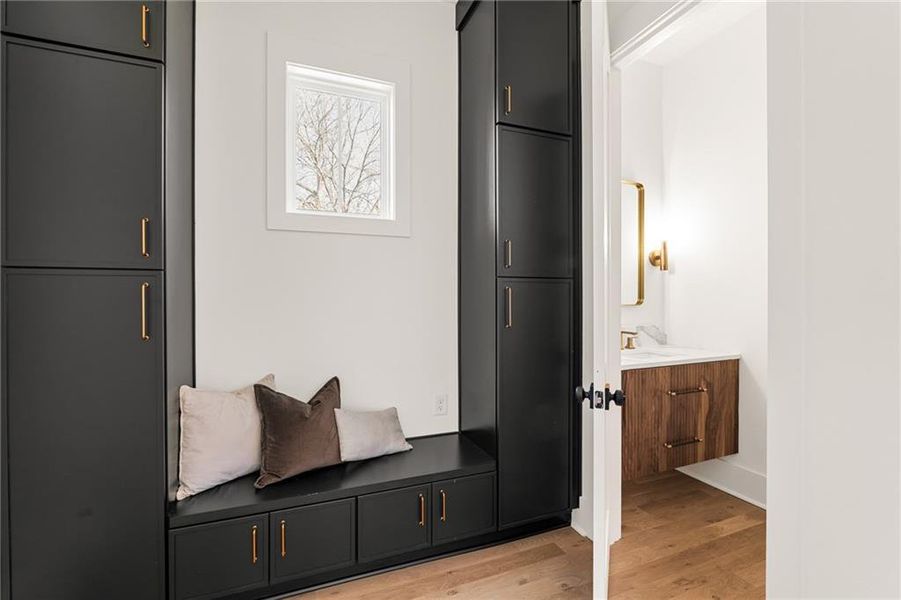 Furnished interior view inside a new home in , Atlanta (Image 40). Furnished interior view inside a new home in , Atlanta (Image 40).