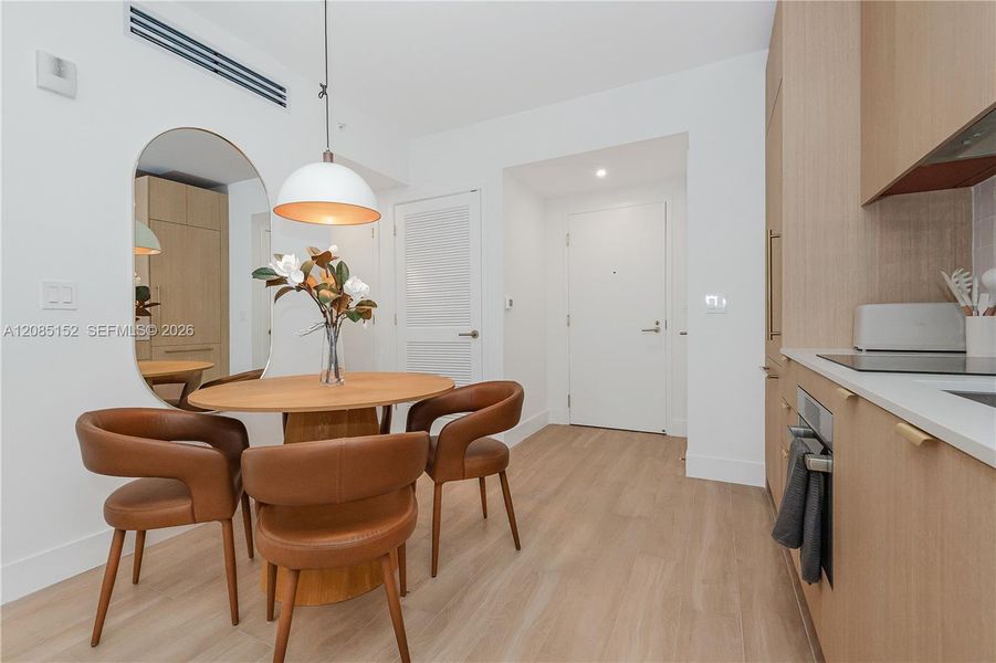 Furnished interior view inside a new home in , Miami (Image 12).