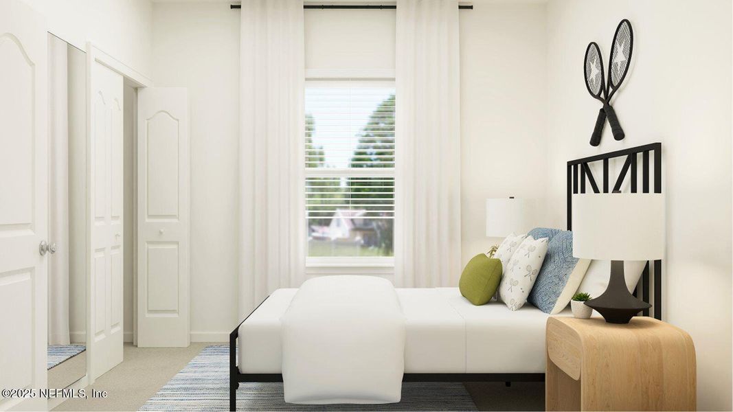 Furnished interior view inside a new home in Silver Falls Single Family at SilverLeaf, St. Augustine (Image 15).