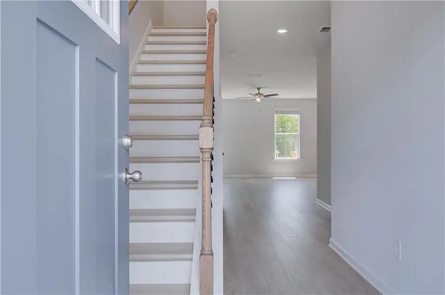 Furnished interior view inside a new home in Enclave at Evergreen, Fairburn (Image 4). Furnished interior view inside a new home in Enclave at Evergreen, Fairburn (Image 4).