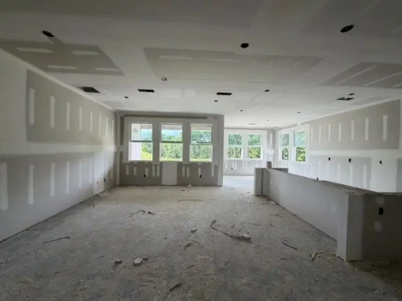 Family Room Construction Progress Family Room Construction Progress
