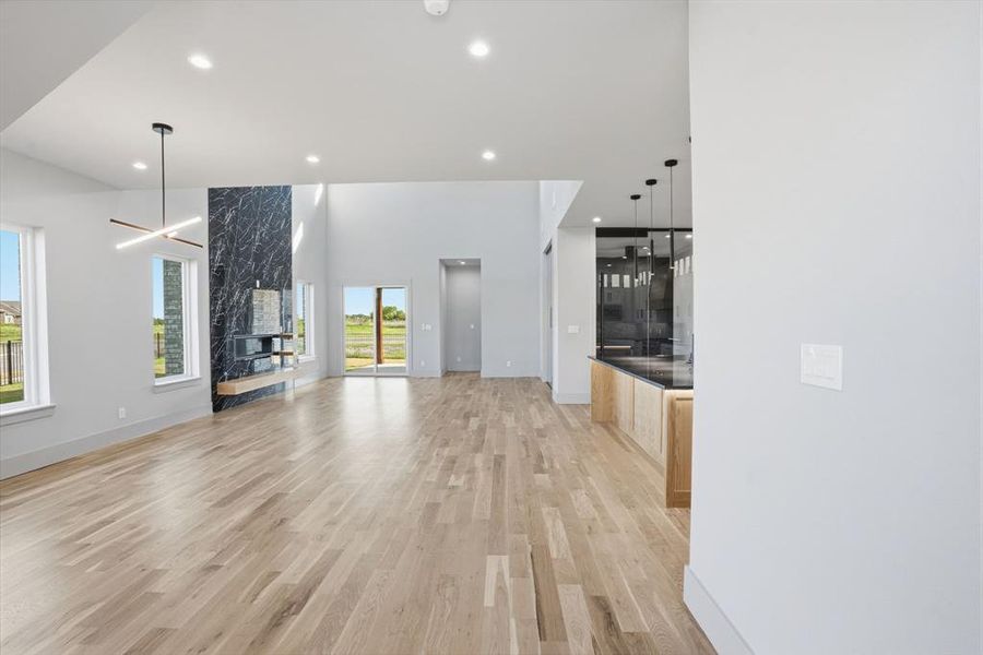 Spacious, unfurnished interior of a new home in , Heath (Image 23). Spacious, unfurnished interior of a new home in , Heath (Image 23).
