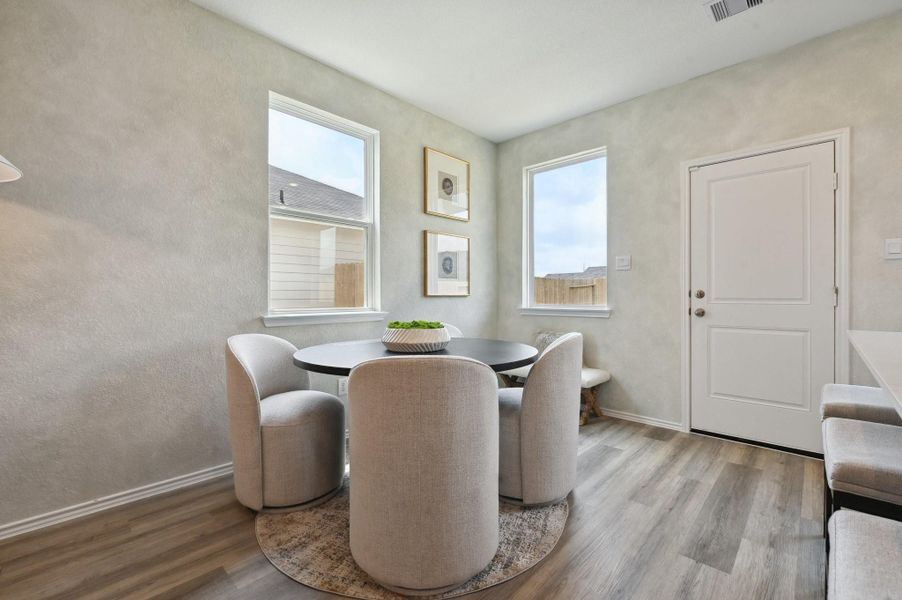 Furnished interior view inside a new home in Legacy Park, Houston (Image 4).