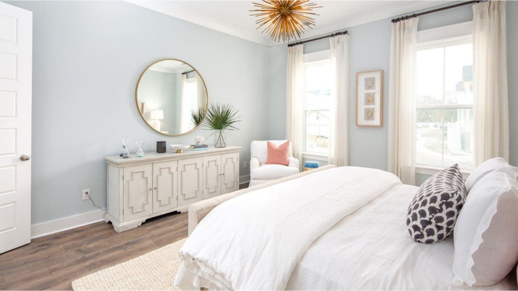 Furnished interior view inside a new home in Heron's Walk at Summers Corner, Summerville (Image 7).