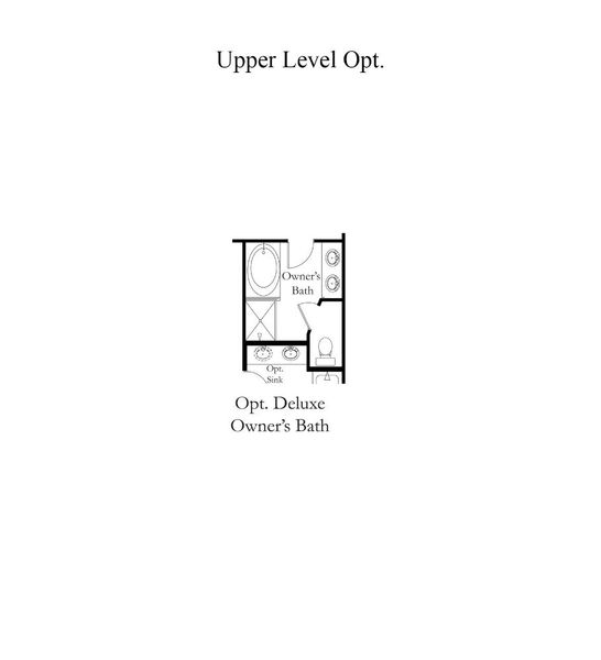 2D floor plan layout for the Winchester by DRB Homes in Trailside at Drayton Mills, Spartanburg, SC (Image 7).