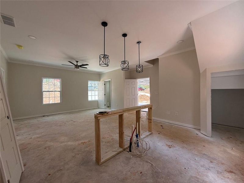 In-progress construction of a new home in , Jonesboro, GA (Image 7).