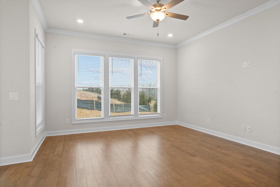 Representative unfurnished interior of a home built from the The Cantrell by The Providence Group in Aberdeen, Hoschton (Image 17).