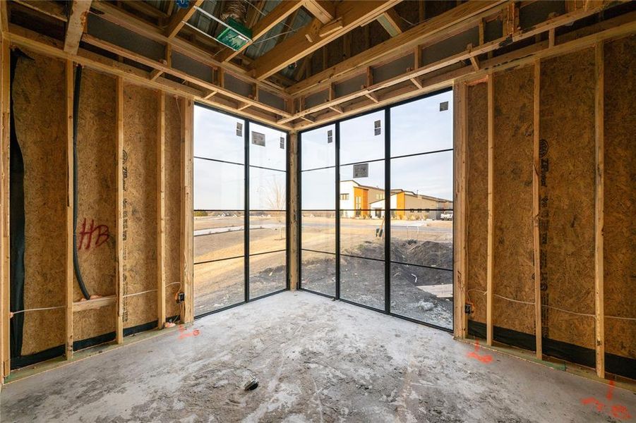 In-progress construction of a new home in , Gunter, TX (Image 23).