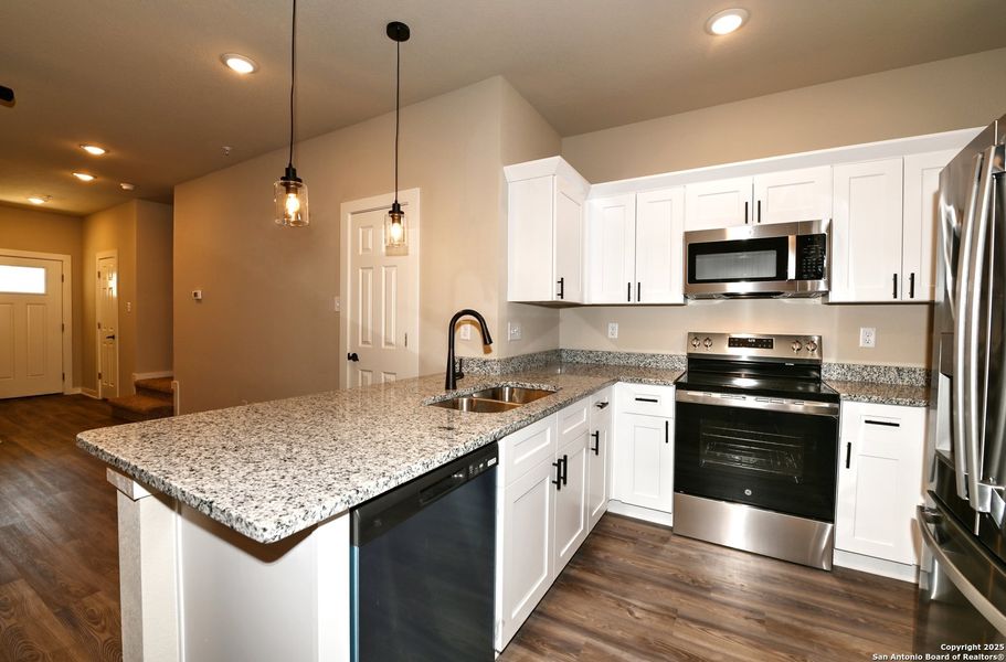 Furnished interior view inside a new home in , San Antonio (Image 5).