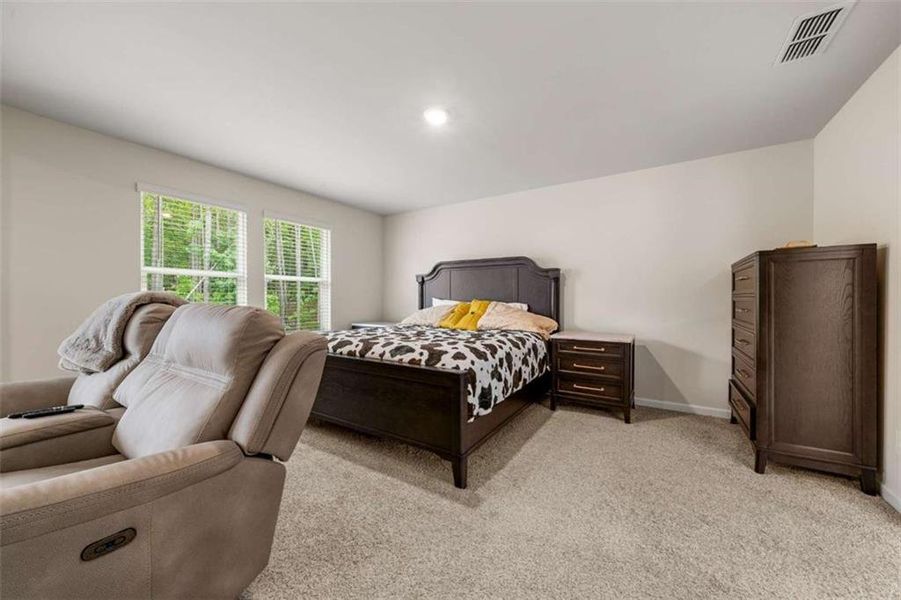 Furnished interior view inside a new home in Creekside at Oxford Park, Fairburn (Image 14).