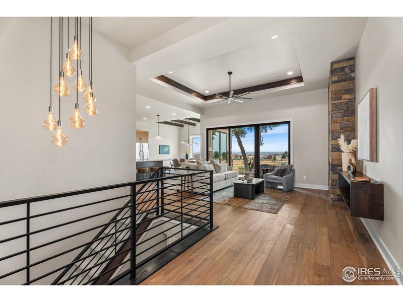 Furnished interior view inside a new home in , Timnath (Image 12).