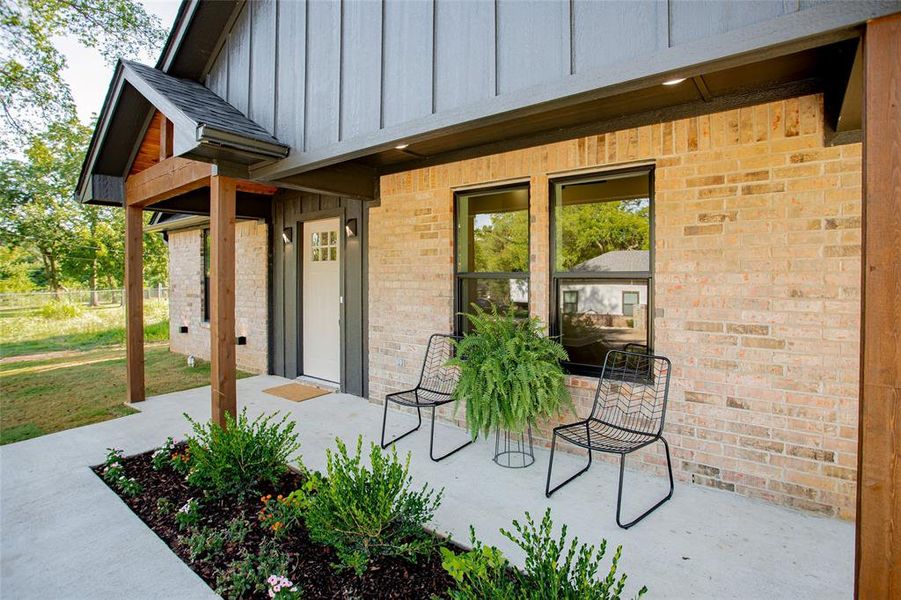 View of covered porch View of covered porch